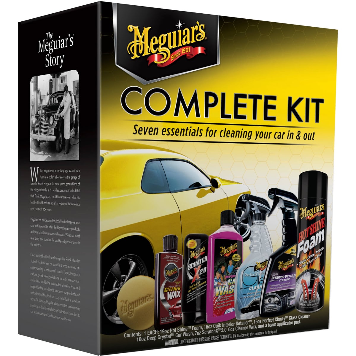 Meguiar's Complete Car Care Kit. Photo courtesy of WalMart. Holiday Gift Guide