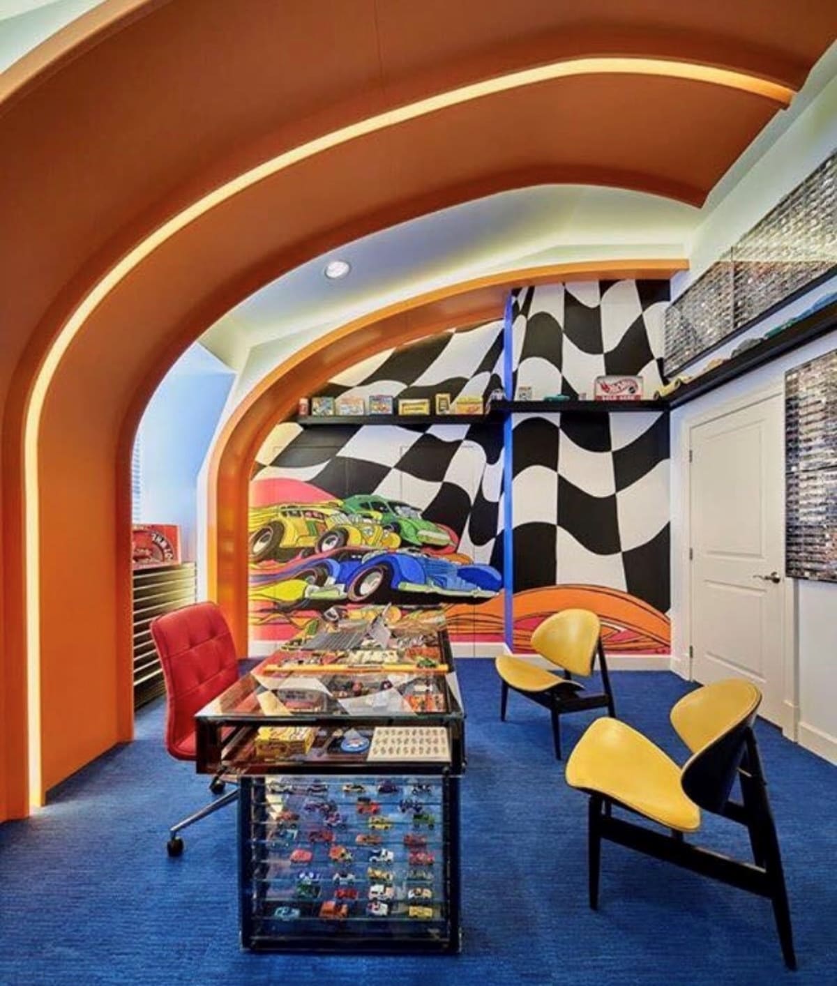 Pascal’s personal museum includes thousands of pieces of Hot Wheels memorabilia. Photo credit: Bruce Pascal