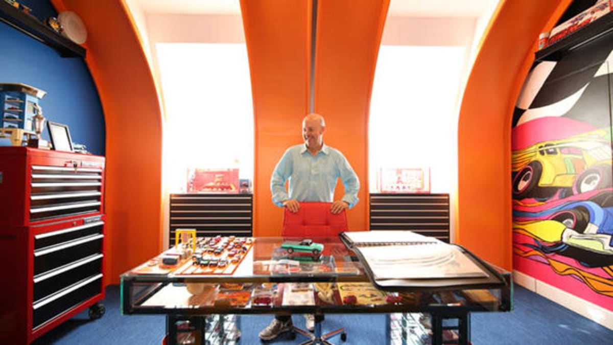 Bruce Pascal has over 4,000 Hot Wheels in his collection. Photo credit: Bruce Pascal