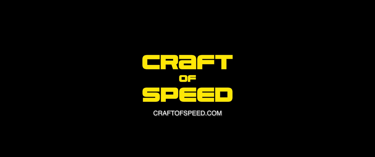 “Craft of Speed” end title.