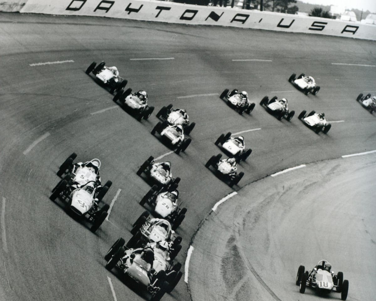 Formula Vees at Daytona in the 1960s