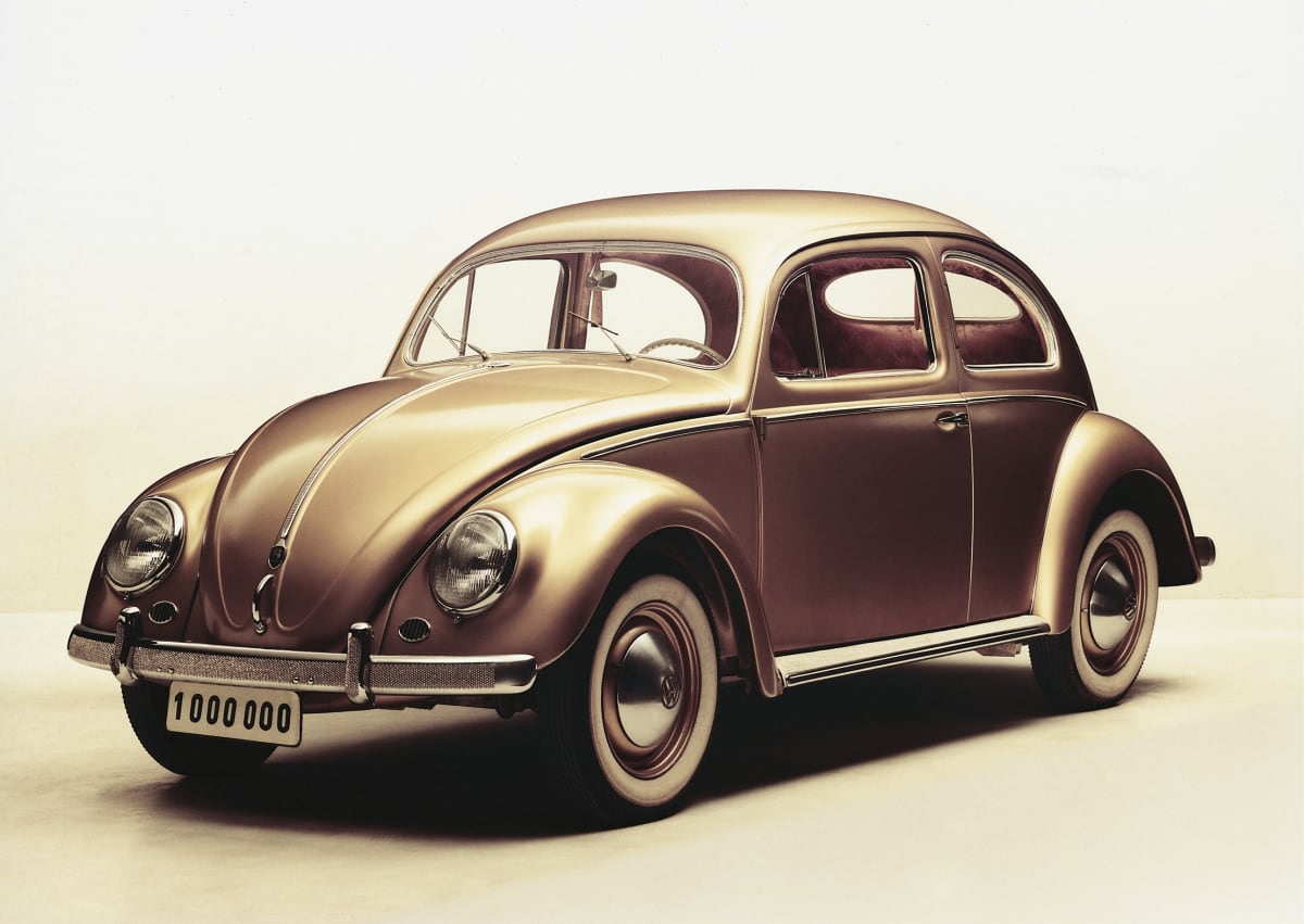 1 millionth volkswagen beetle gold bug