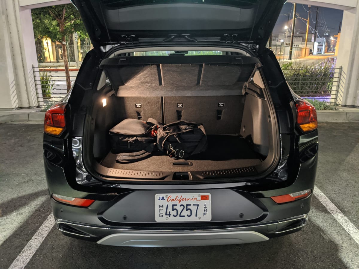 Cargo space is aplenty in the Encore GX.