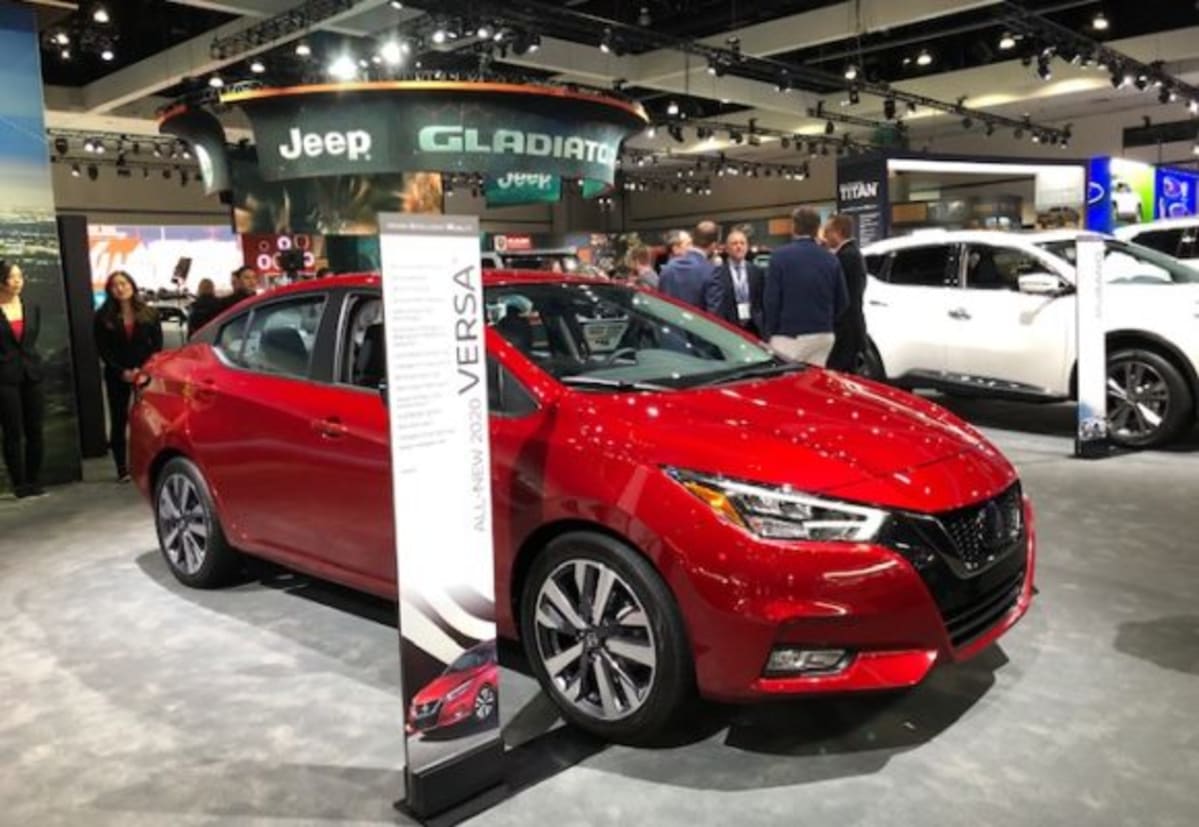 Nissan’s new Versa at the LA Auto Show (Brian Kennedy)