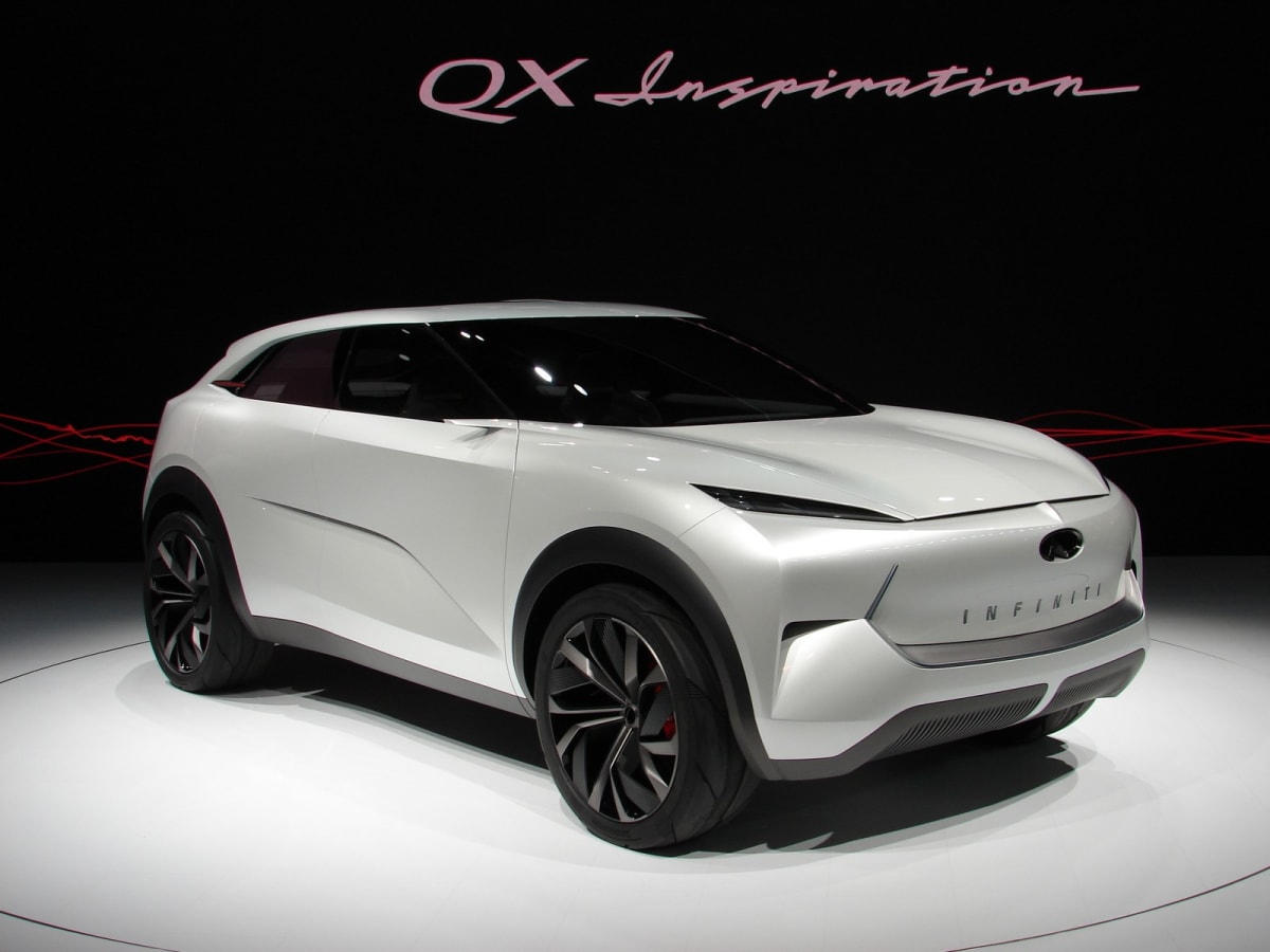 Infiniti’s QX Inspiration concept crossover (Mark Dapoz)