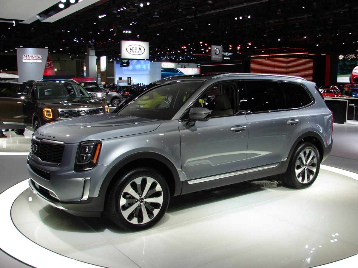 The new Kia Telluride has three row seating (Mark Dapoz)