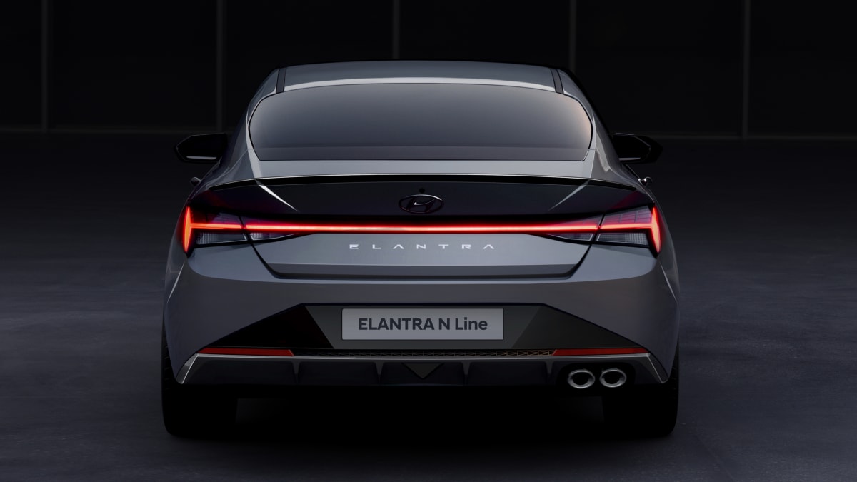 Hyundai Elantra N Line Rendering Unveiled LACAR