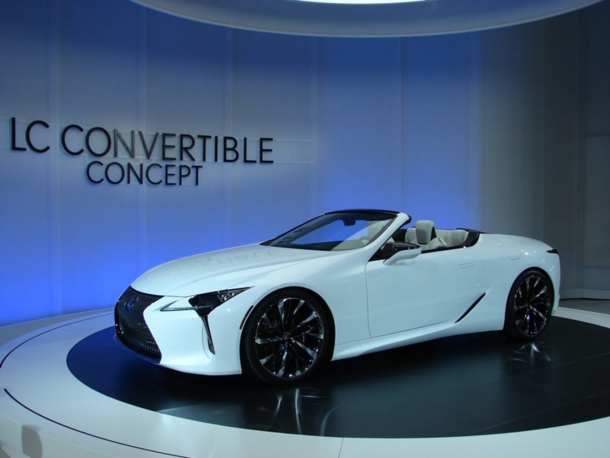 Lexus LC Convertible Concept (Mark Dapoz)