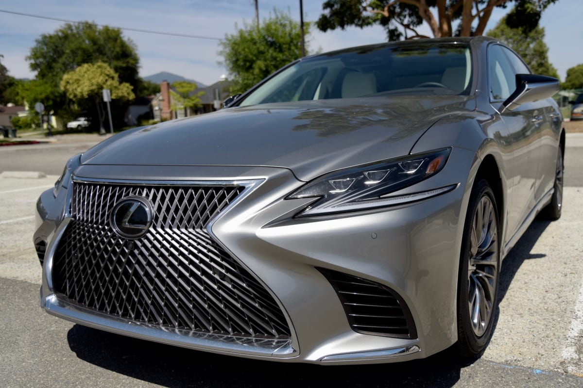 The Lexus LS 500 4-Door Sedan. Photo by Gabriella Moya