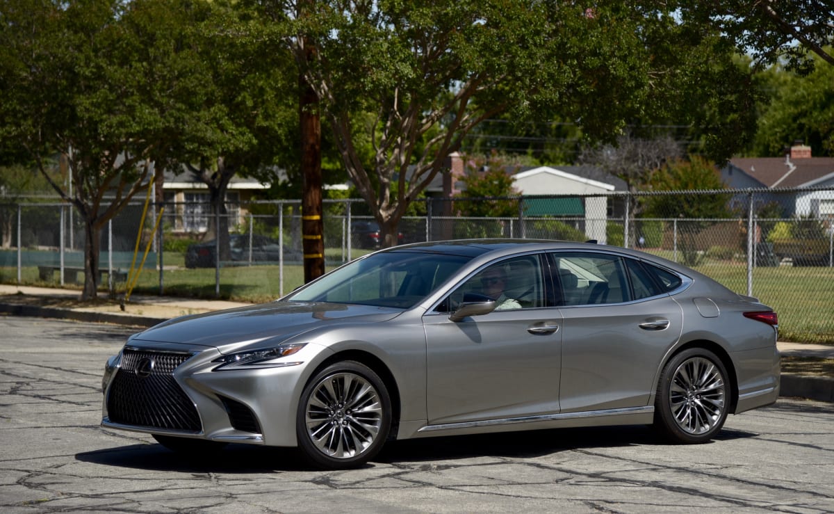 The Lexus LS 500 4-Door Sedan. Photo by Gabriella Moya