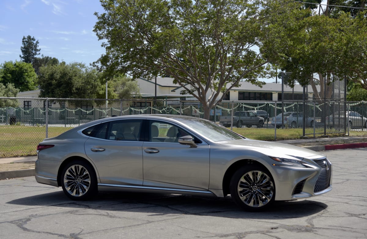 The Lexus LS 500 4-Door Sedan. Photo by Gabriella Moya