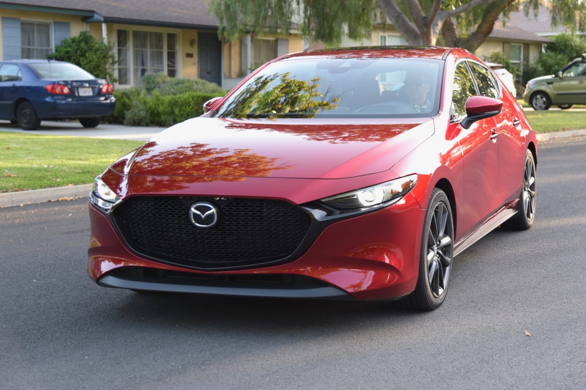 2020 Mazda 3 Hatchback. Photo by Gabriela Moya