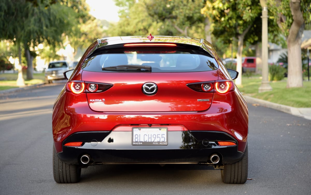 2020 Mazda 3 Hatchback. Photo by Gabriela Moya