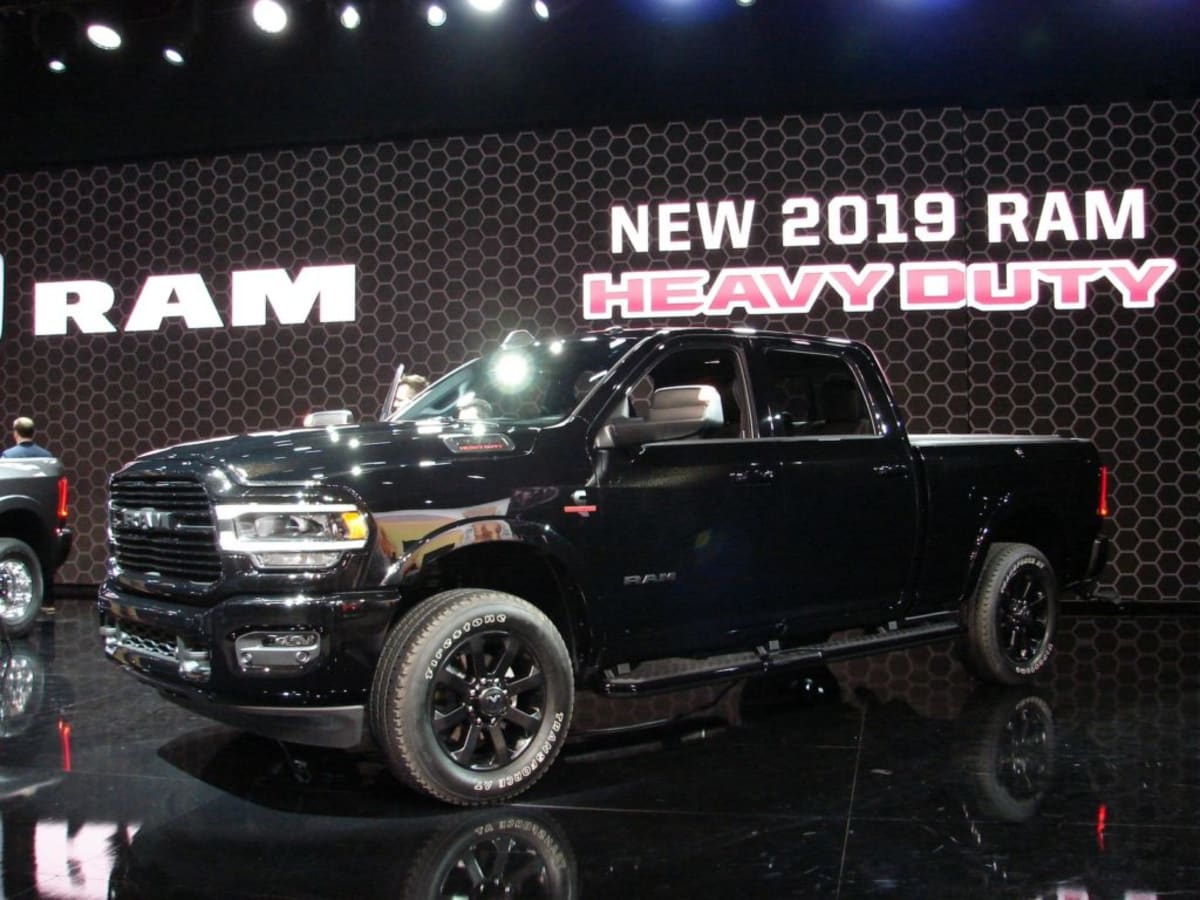 A new RAM 2500 Laramie in black (Mark Dapoz)