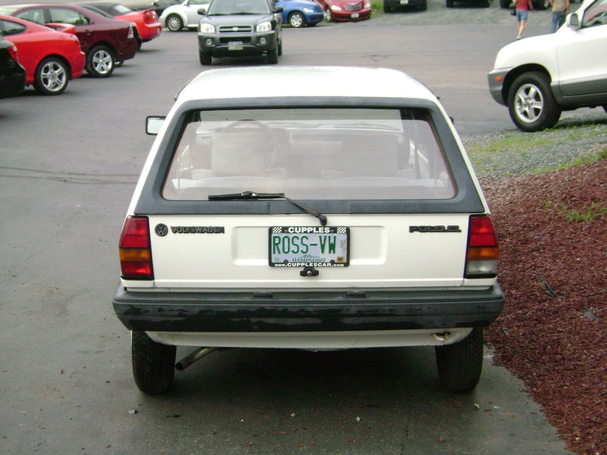 The 1988 Volkswagen Öko-Polo. Photo by Ross Cupples