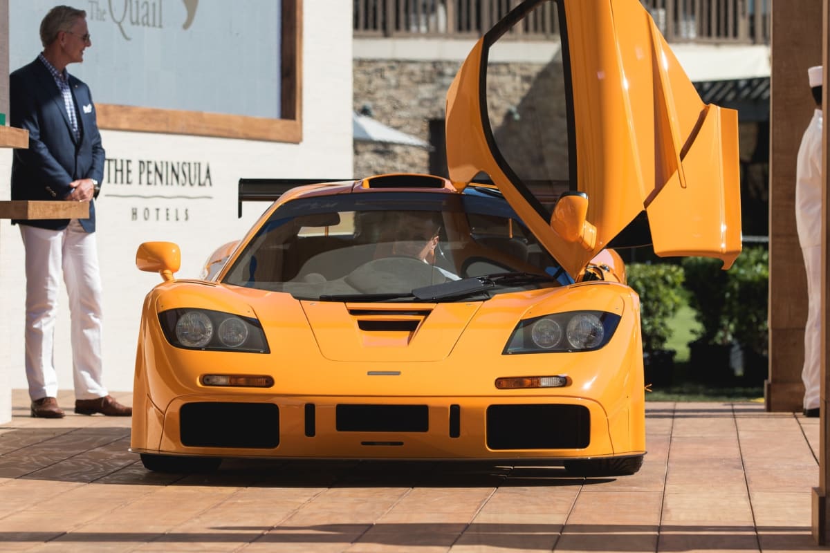 McLaren F1 at the Quail, a Motorsports Gathering