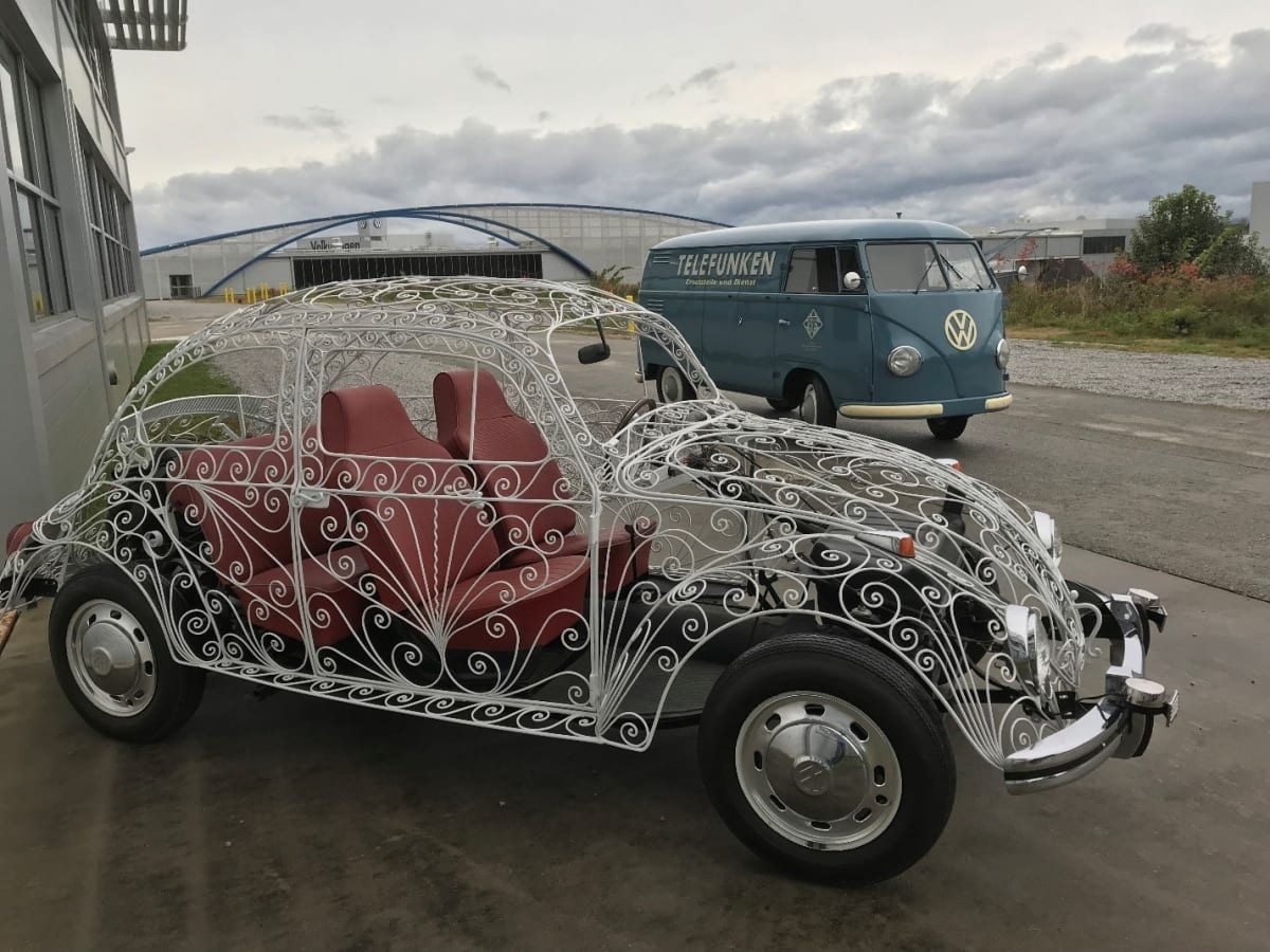 The Wedding Beetle is as much a work of art as it is a Volkswagen.