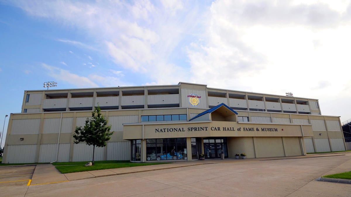 National Sprint Car Hall of Fame & Museum in Knoxville, Iowa.