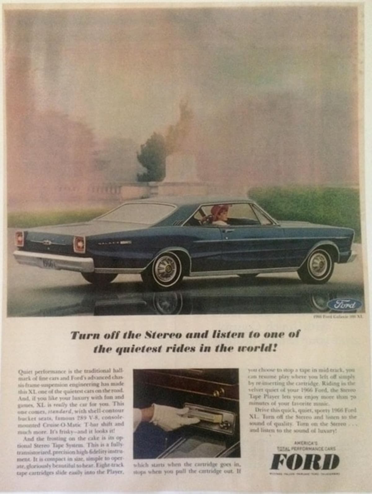 Ford Galaxie Advertisement