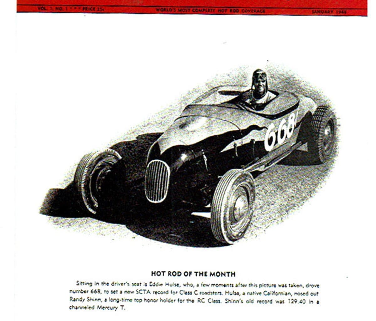 Hot Rod Magazine No. 1 in 1948