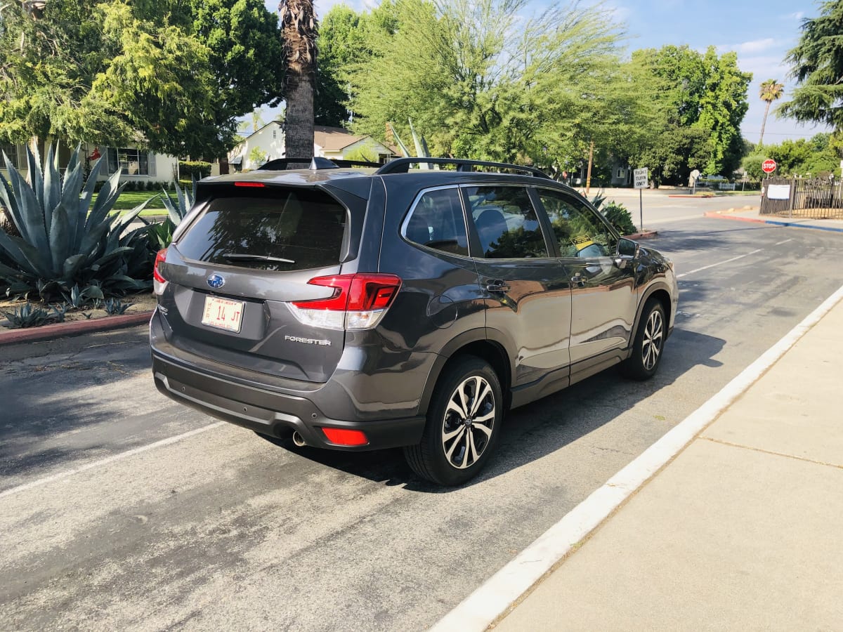 grey car suv subaru forester family car 2020 Subaru Forester Limited