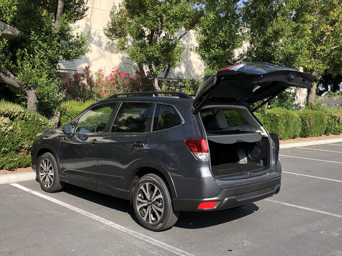 grey car suv family car