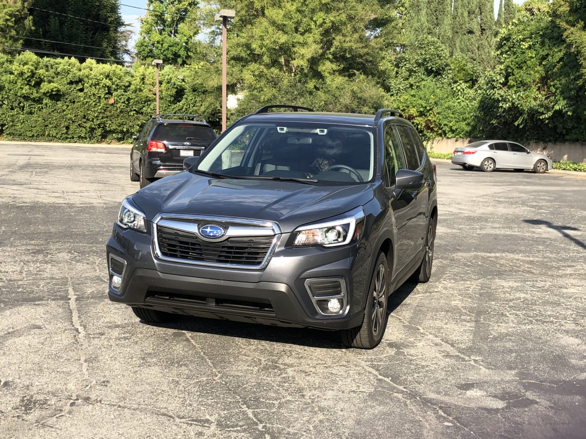 grey car suv subaru forester family car 2020 Subaru Forester Limited