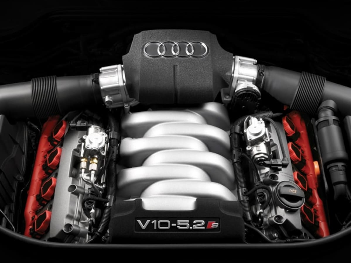 2007 Audi S8 engine. Photo by Audi