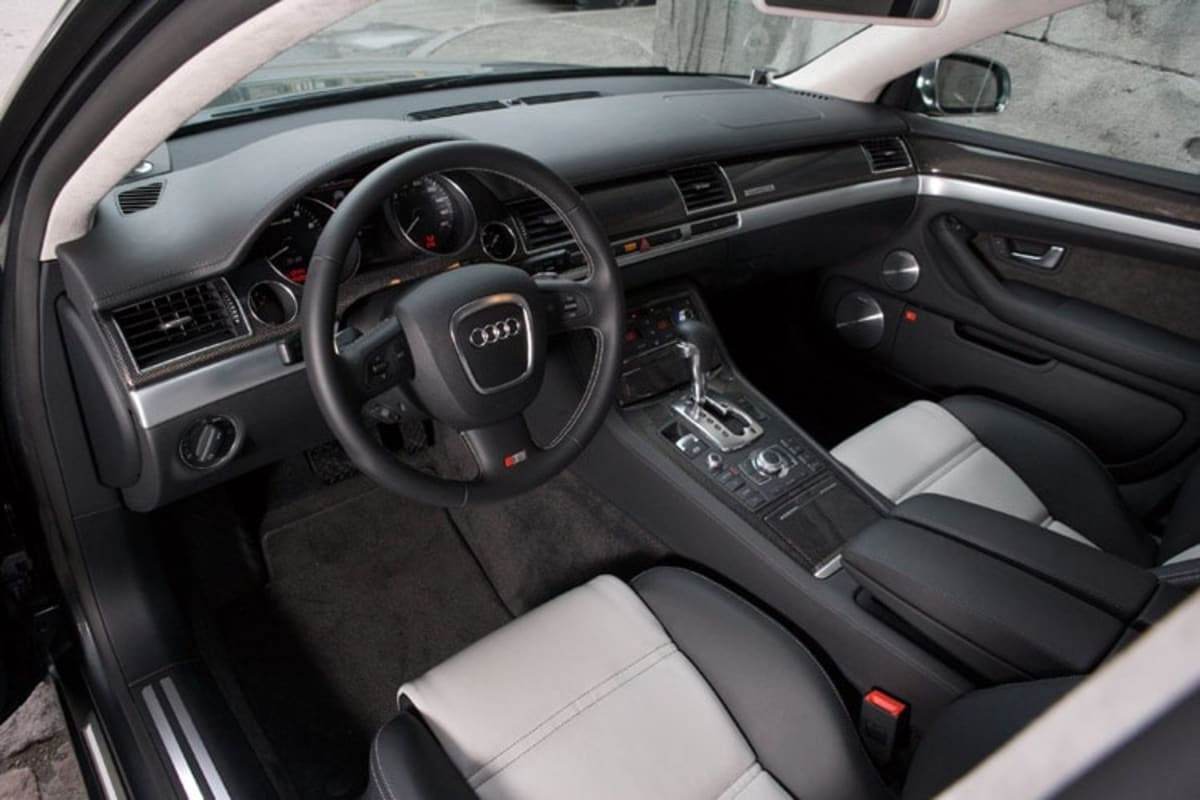 2007 Audi S8 interior. Photo by Audi