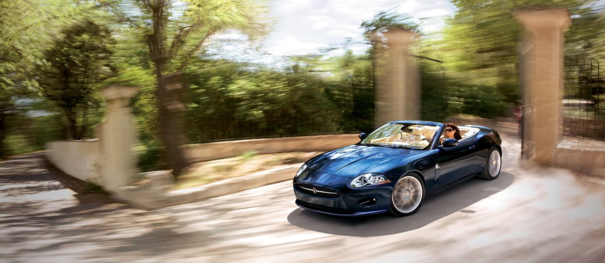 Jaguar XK. Car shown is from 2007-2008, but went largely unchanged up to 2011. Photo courtesy of Jaguar.