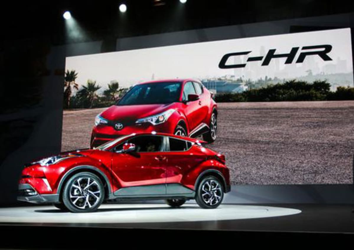 Toyota Debuts C-HR at Automobility