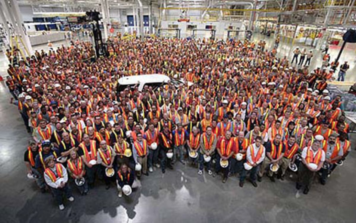 Employees at Lansing Delta Township Facility