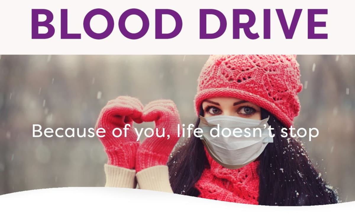 WeatherTech Raceway will host a blood drive on January 23, 2021.