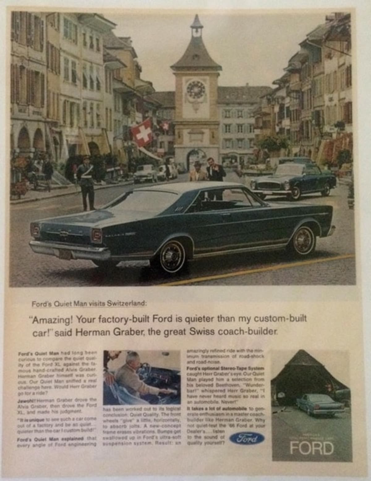Ford Galaxie Advertisement