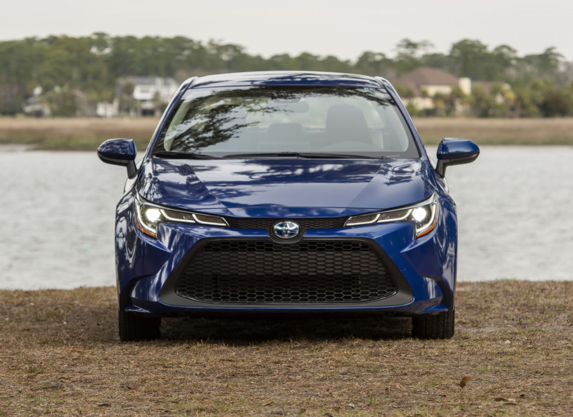 Tastefully restrained styling on the new Corolla