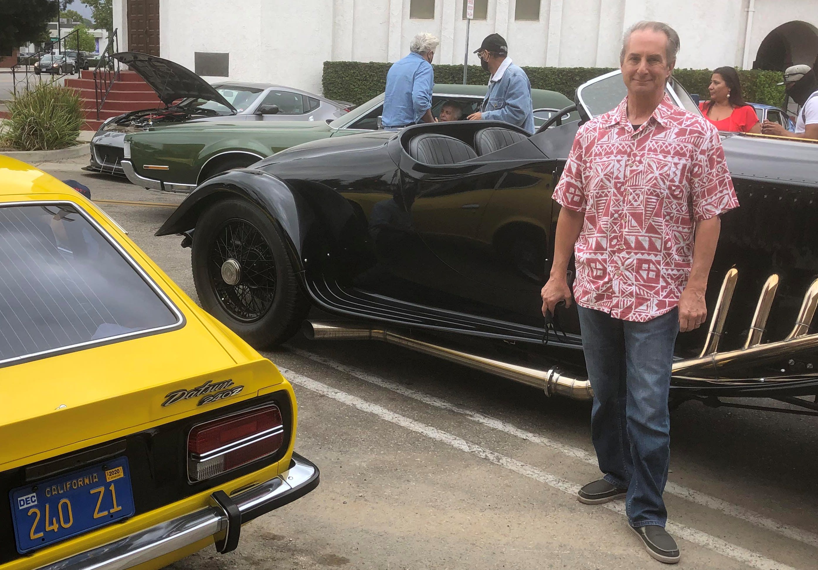 And a Word From the Author Himself: “Nothing gets one’s heart racing than to arrive on-site a special event that happens to be Z-related and find a huge turnout of multiple model year machines – from S30 to Z34 – all beautifully positioned in the early morning light”, said Pete Evanow, author of Nissan Z: 50 Years of Exhilarating Performance, who was on hand to sign his new book at the renowned bookstore. Books were sold and very happily personalized and signed by the author. “It was a great event,” said Tina Van Curen, co-owner of the decades-old LA car culture establishment. “It’s easy to say we had the biggest showing of Zs ever at Autobooks.”
