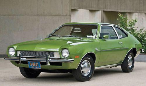 The American industry realized that the market needed smaller cars in a world of fuel shortages and responded with cars such as the Ford Pinto... Cray