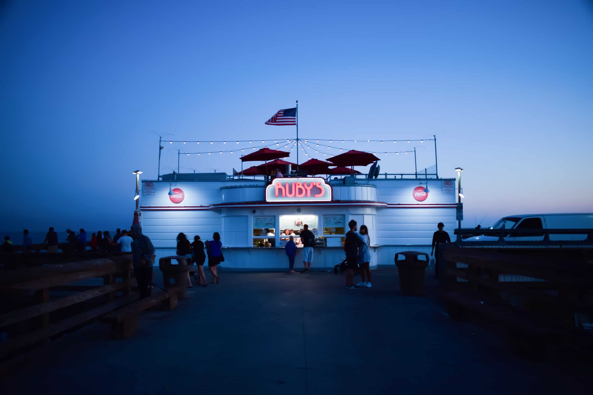 Make sure to check out the Ruby's Diner car show! Photo by Andrew Mascote.