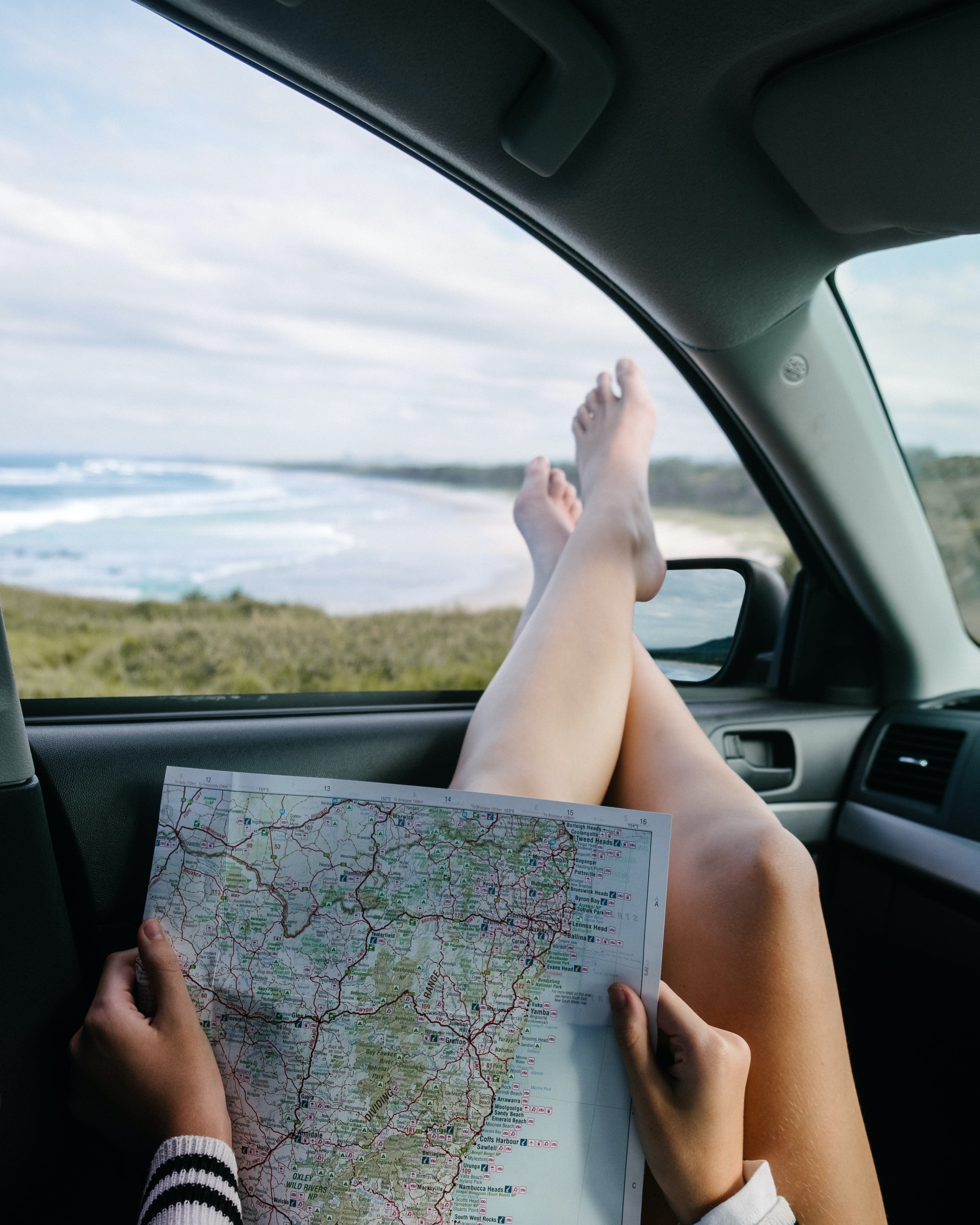 paper map on roadtrip. photo by Leio McLaren