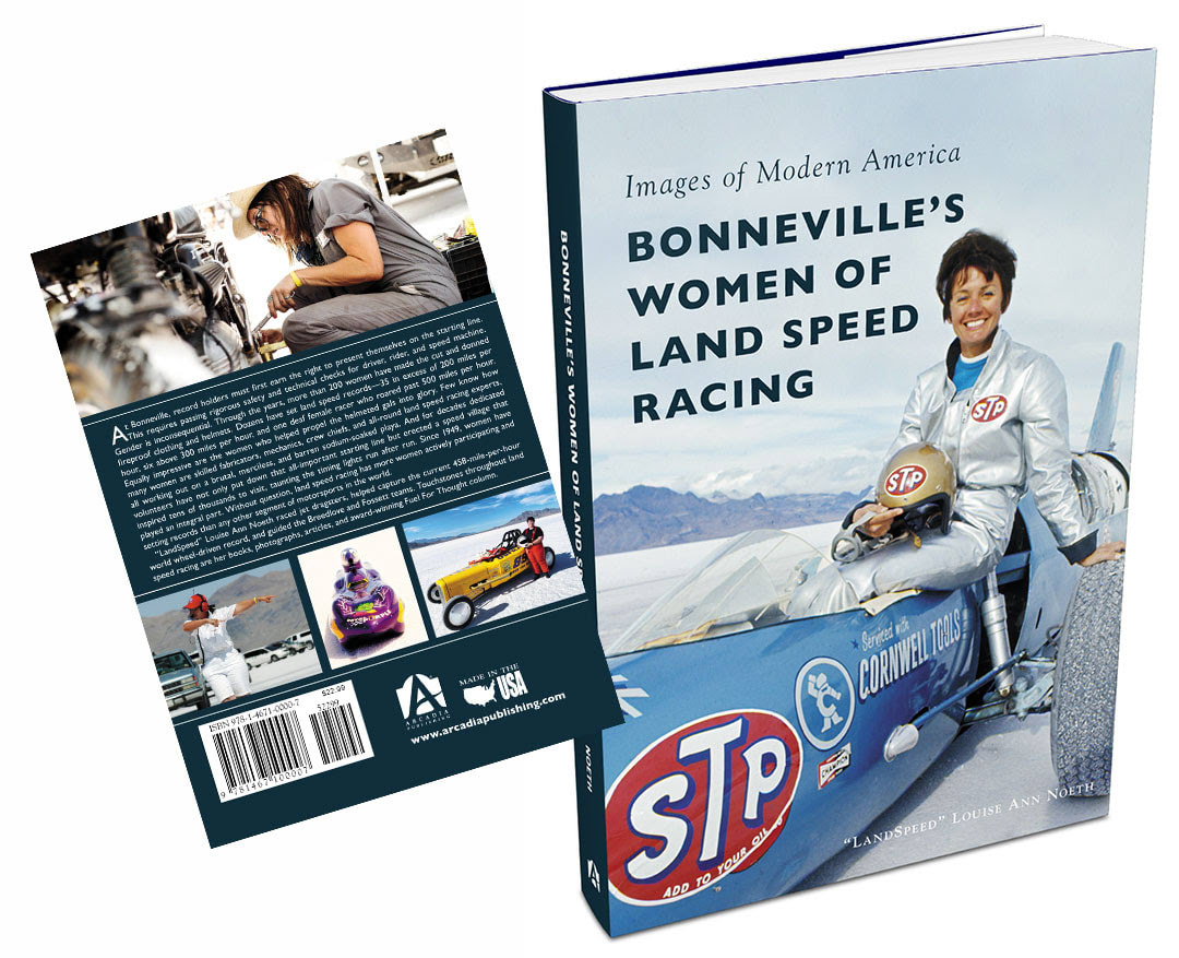 image of the book "Bonneville's Women Of Land Speed Racing"