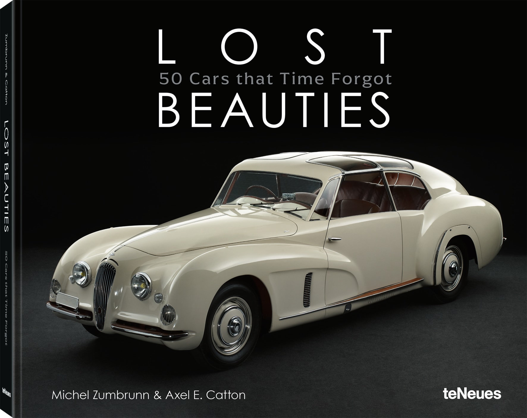 the cover of the book "Lost Beauties - 50 Cars That Time Forgot"