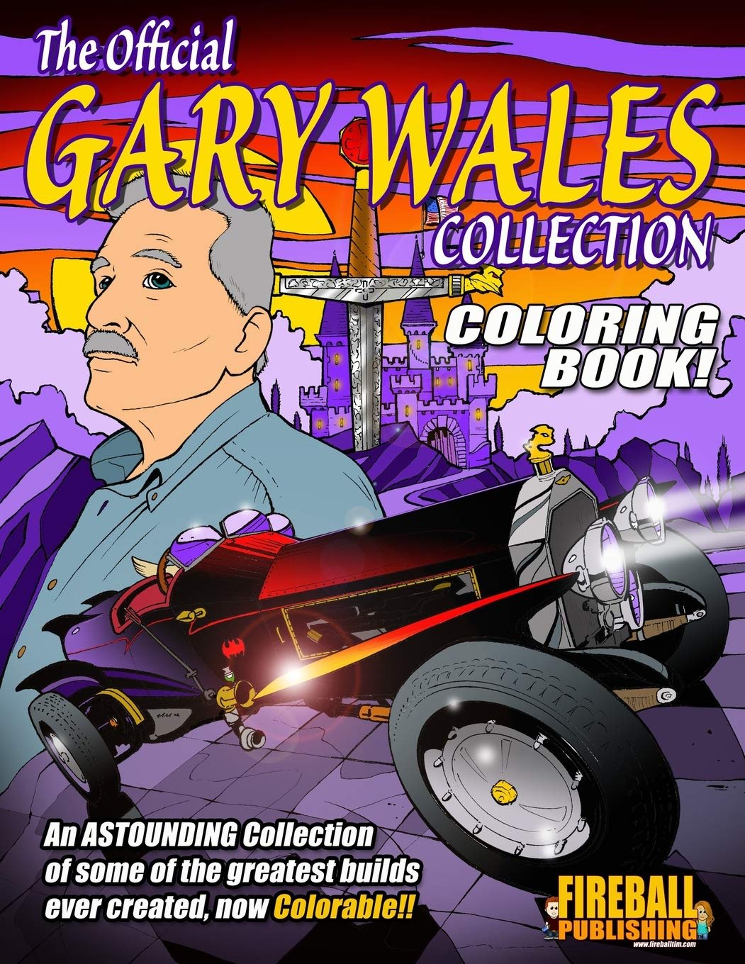 Gary Wales coloring book