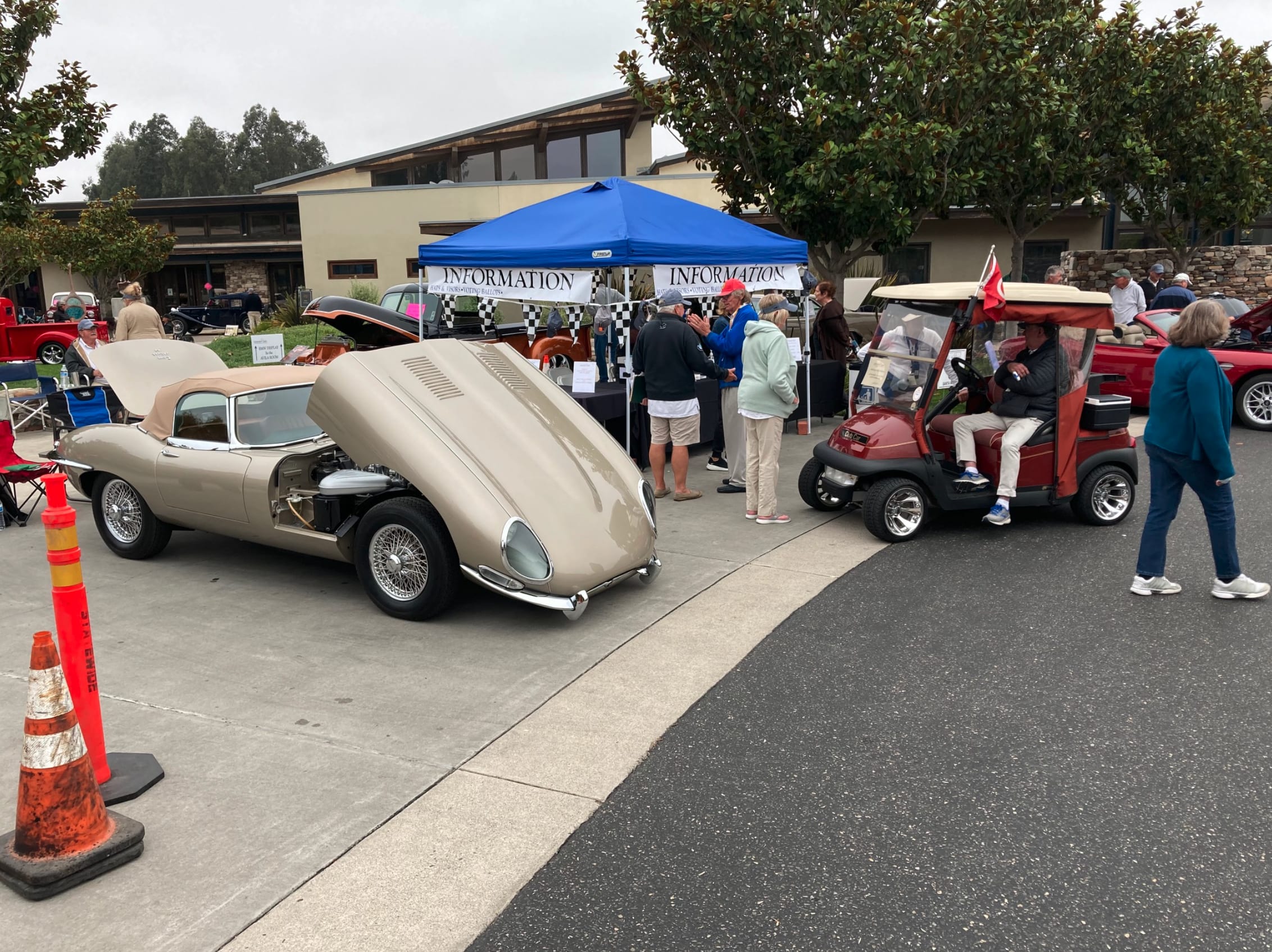 classic cars on display at Automotive Classic at Monarch Dunes