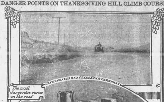 the poster for VARA 1907 Riverside Hill Climb