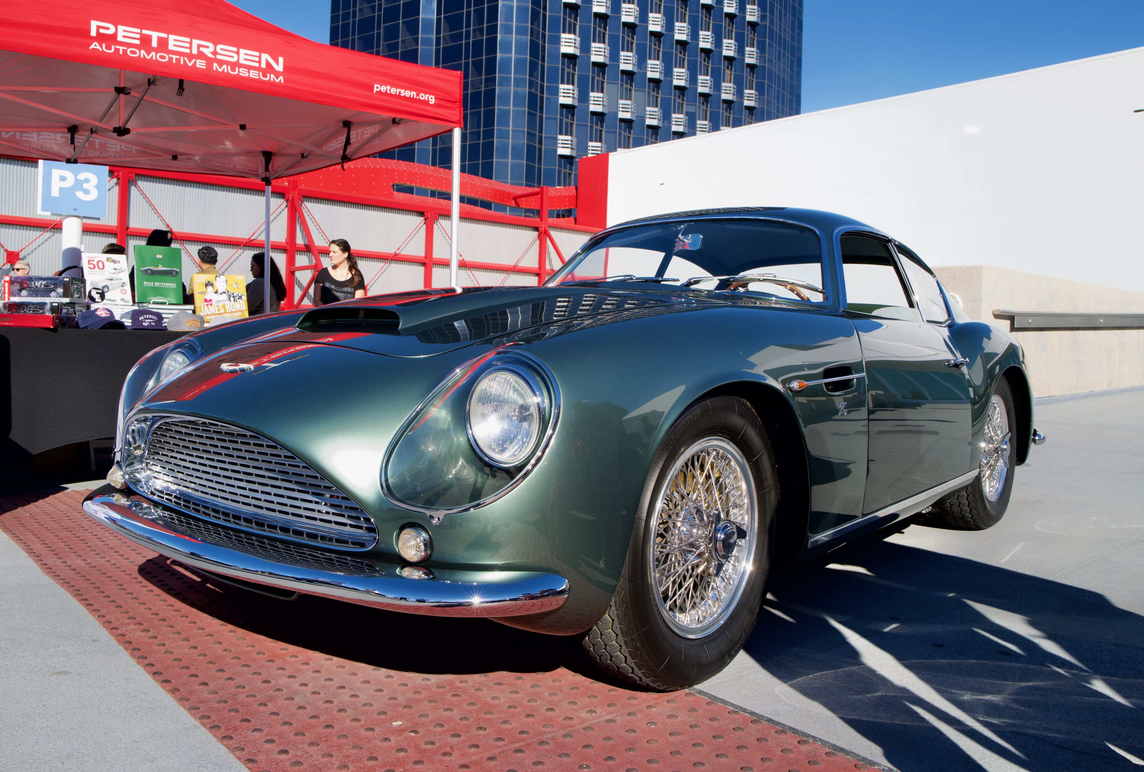 classic car at Brit Week at The Petersen