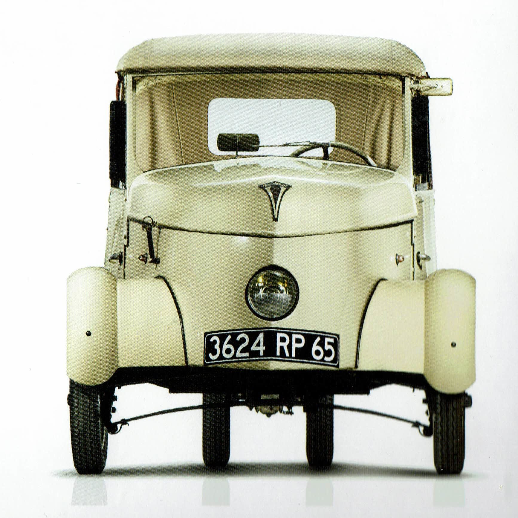 a classic tiny car from Europe