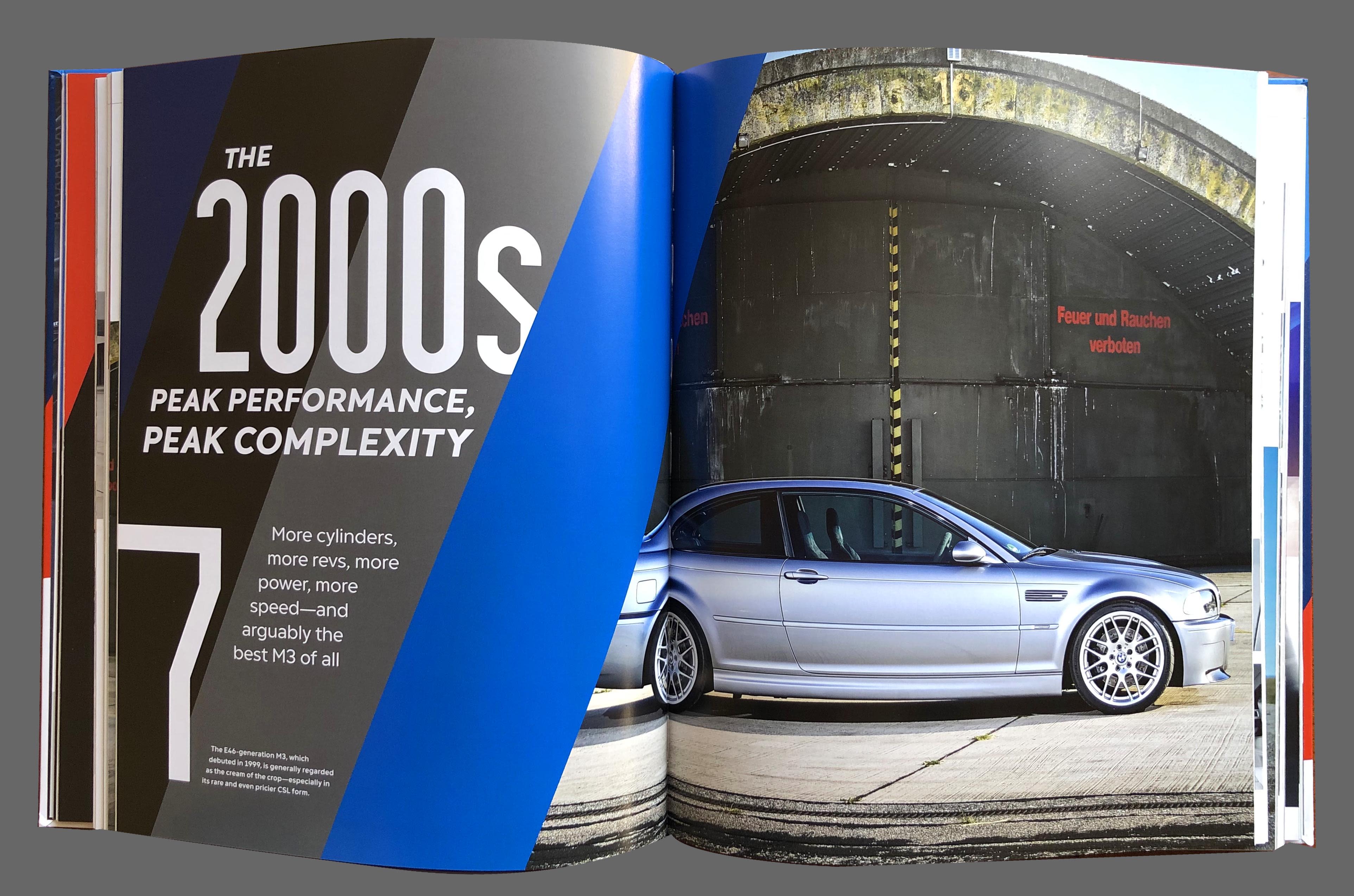 sample pages from the book about BMW M Performance Models