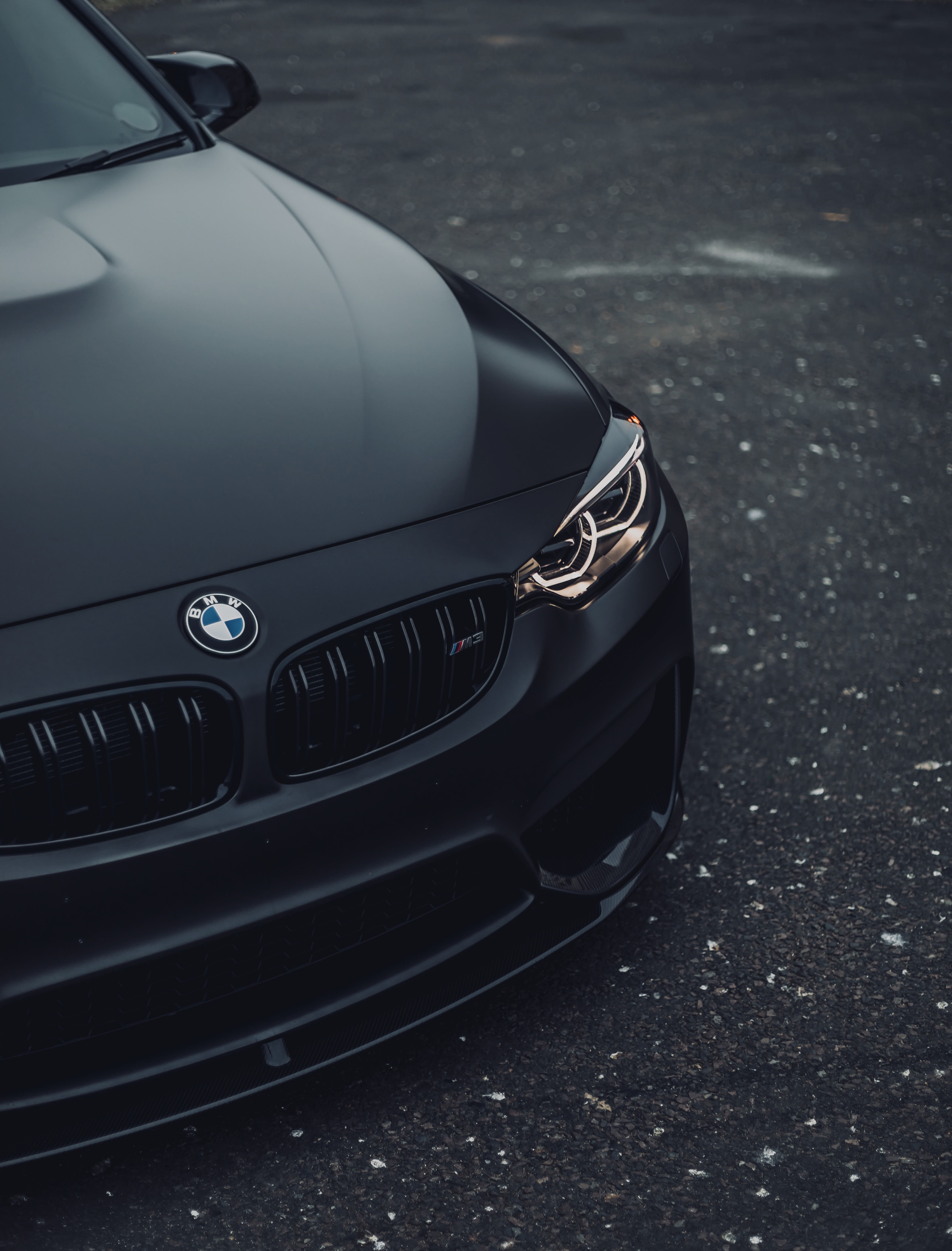 a black BMW M3