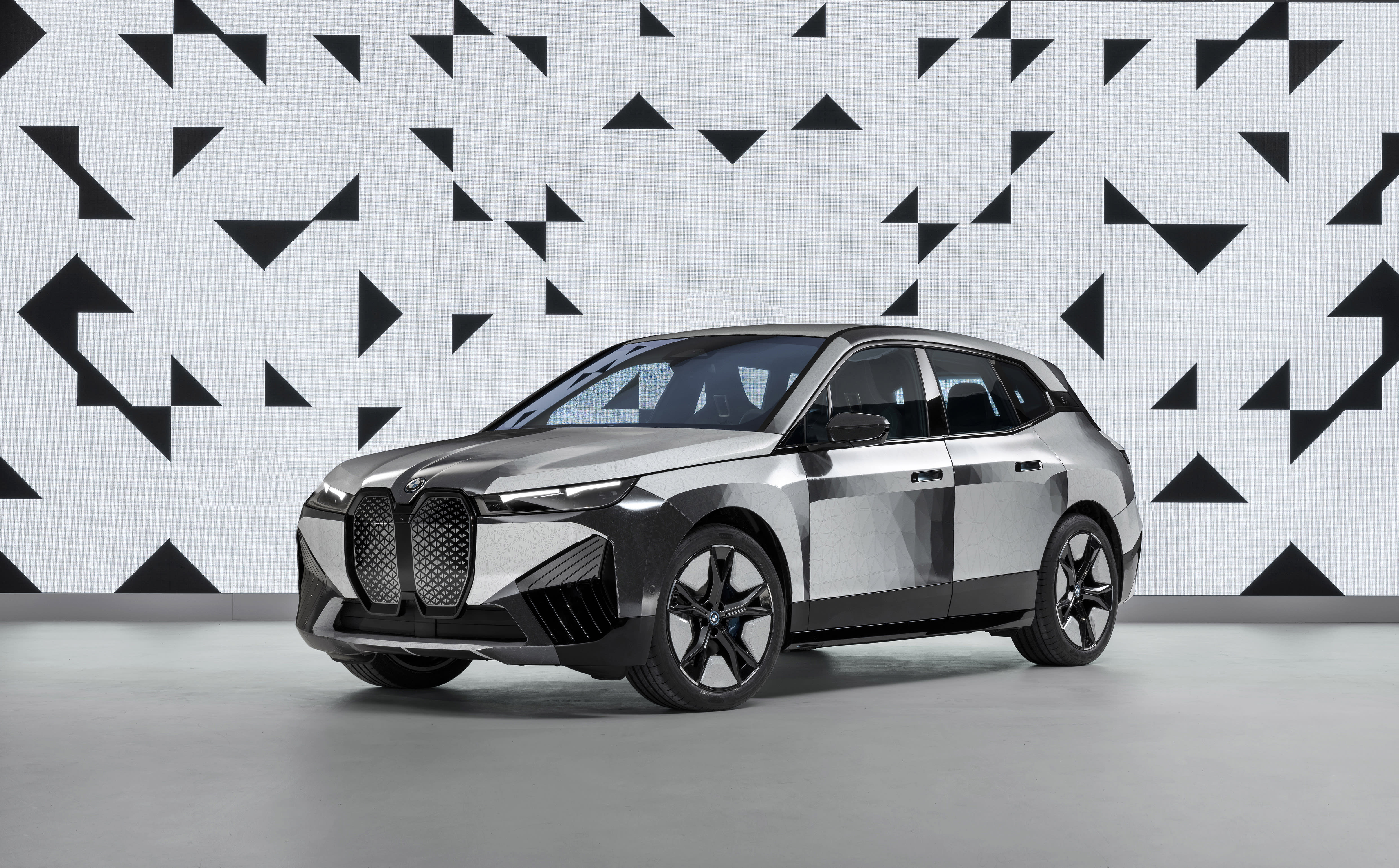 The BMW SUV with the color-changing paint job.