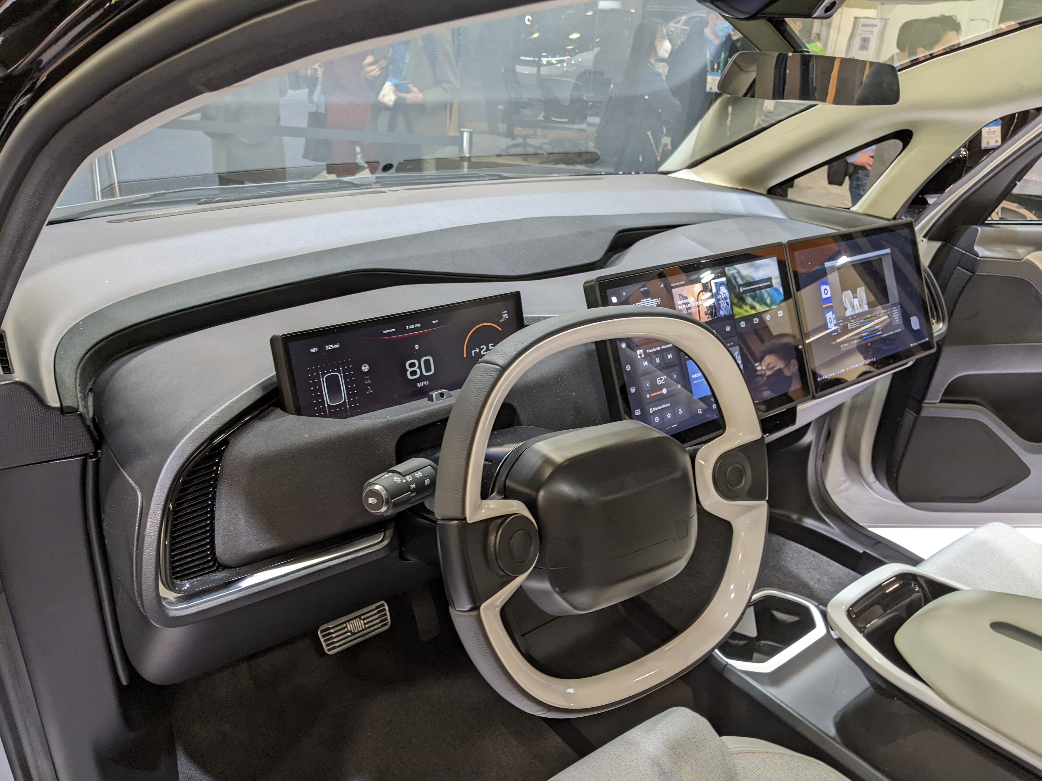 The interior of the INDI One